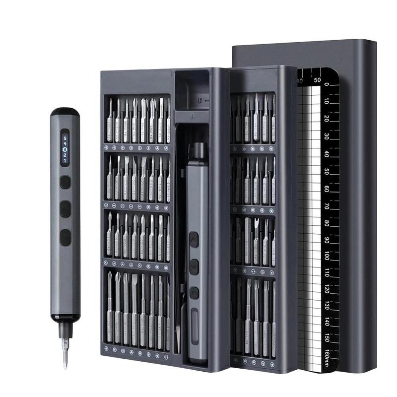 68-in-1 Electric Screwdriver Set, Magnetic & Pop-up Design Mini Electric Precision Screwdriver Set for Repairing Electronics, Men Gifts, Cordless Tool Kit, Hardware, Tool Kit, Power Tool, Tool Box