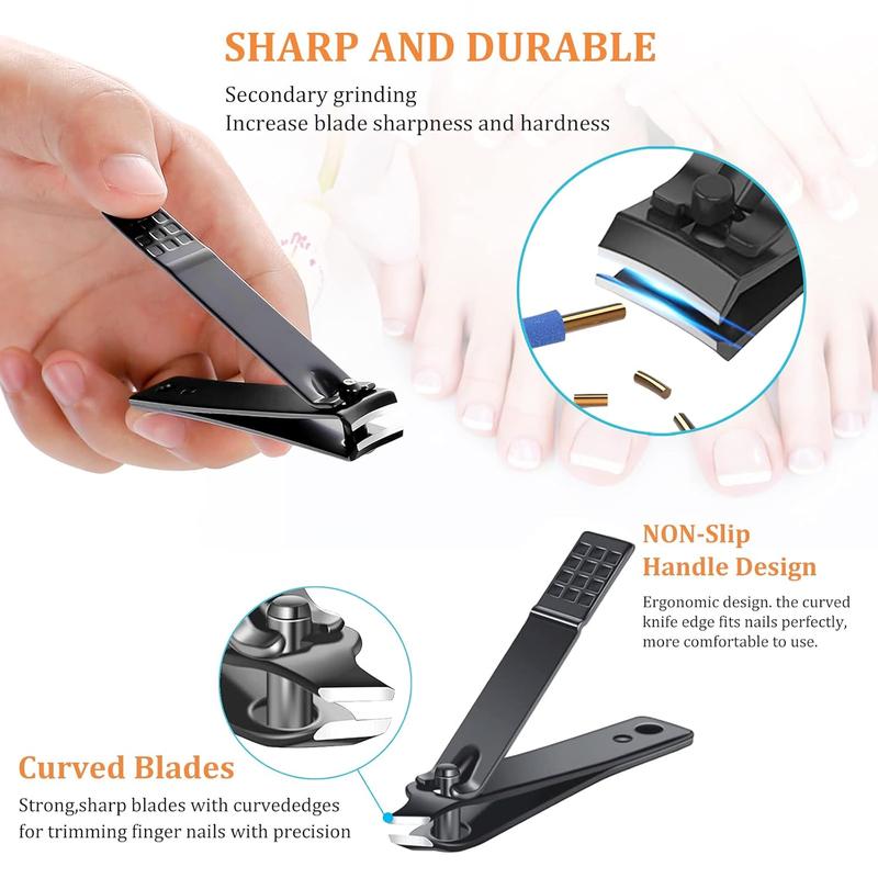 Big Sale! 5 Packs of 24-Piece Set | Portable Nail Clipper Set, Stainless Steel Manicure & Pedicure Kit for Home & Travel #TOP PICKS