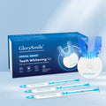 Dental Grade Teeth Whitening Kit w/ 28x LED Light 3 Carbamide Peroxide Gels 10-Min Fast Whitening Non-Sensitive Formula Buy 1 Get 1 Free
