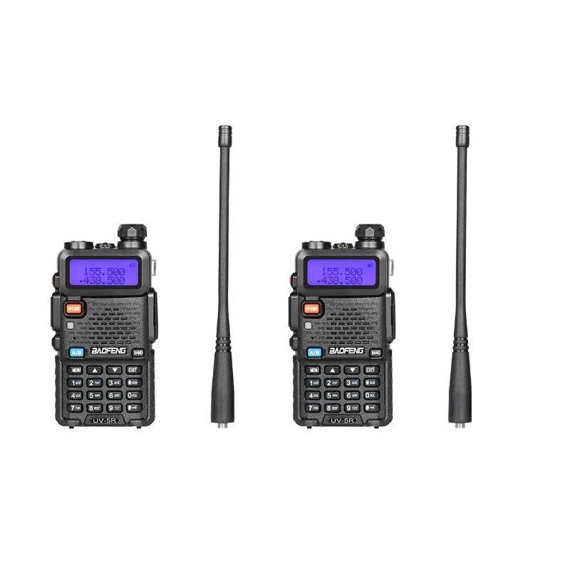 UV-5R Dual Band Two Way Ham Radio Transceiver, Long Range Supports CHIRP Portable Handheld Walkie Talkie